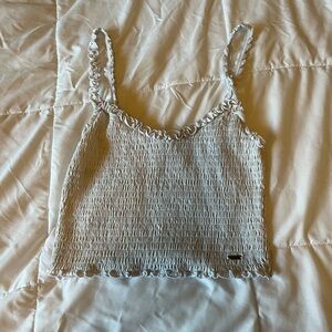 White Hollister tank top